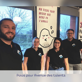 Polos pour Avenue des talents